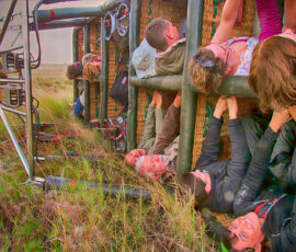 Balloon Safari Take-off Position (Photo by Balloon Pilot)