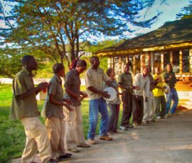 Buffalo Camp Welcome (Photo by Lisa Drake)