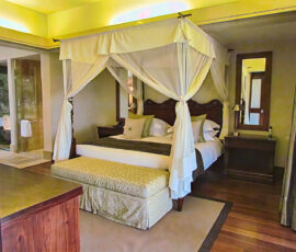 Our Bedroom at Belila Lodge (Photo by Lisa Drake)