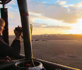 Serengeti Balloon Safari Sunrise (Photo by Lisa Drake)